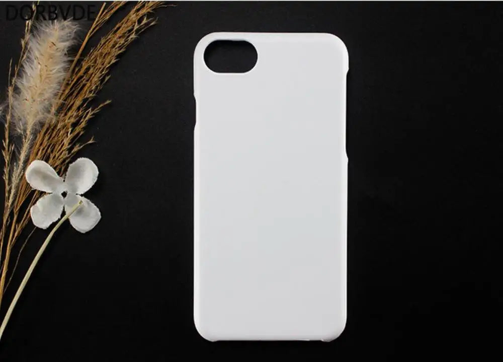 3D сублимационные пустые белые чехлы для телефонов iphone 7 8! 20 шт./лот - Цвет: Белый