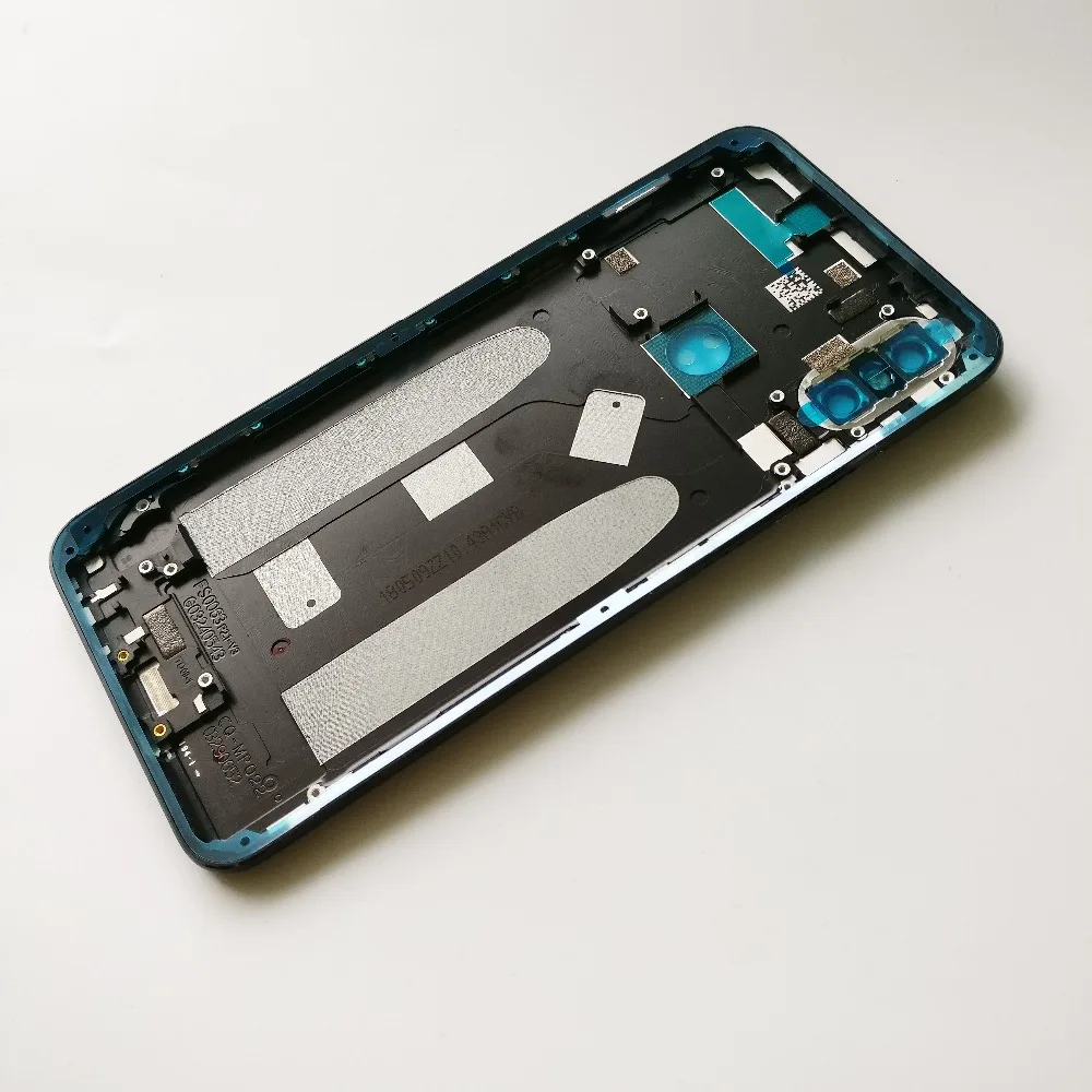 Черный/золотой/розовый/красный 5,99 дюймов для Xiaomi mi A2 mi A2 задняя Батарея крышка дверца батарейного Корпус задняя Стекло Запчасти для Xiaomi mi 6X mi 6X