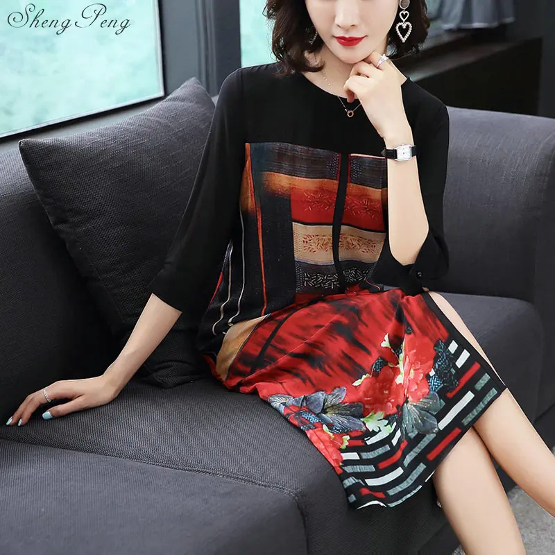 Элегантное женское прямое платье 2018 Новое Стильное ДРАПИРОВАННОЕ среднее с