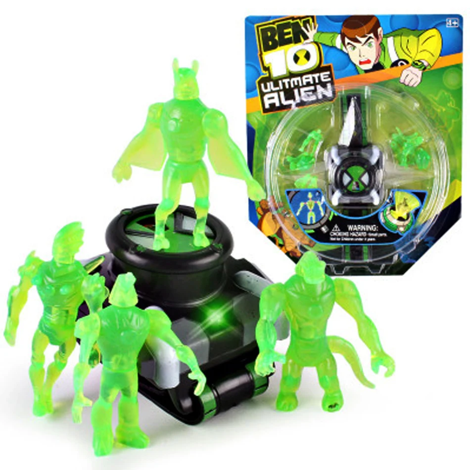 Ben 10 Ultimate Omnitrix часы Стиль Дети проектор часы Япония подлинные Ben10 часы игрушки наручные часы