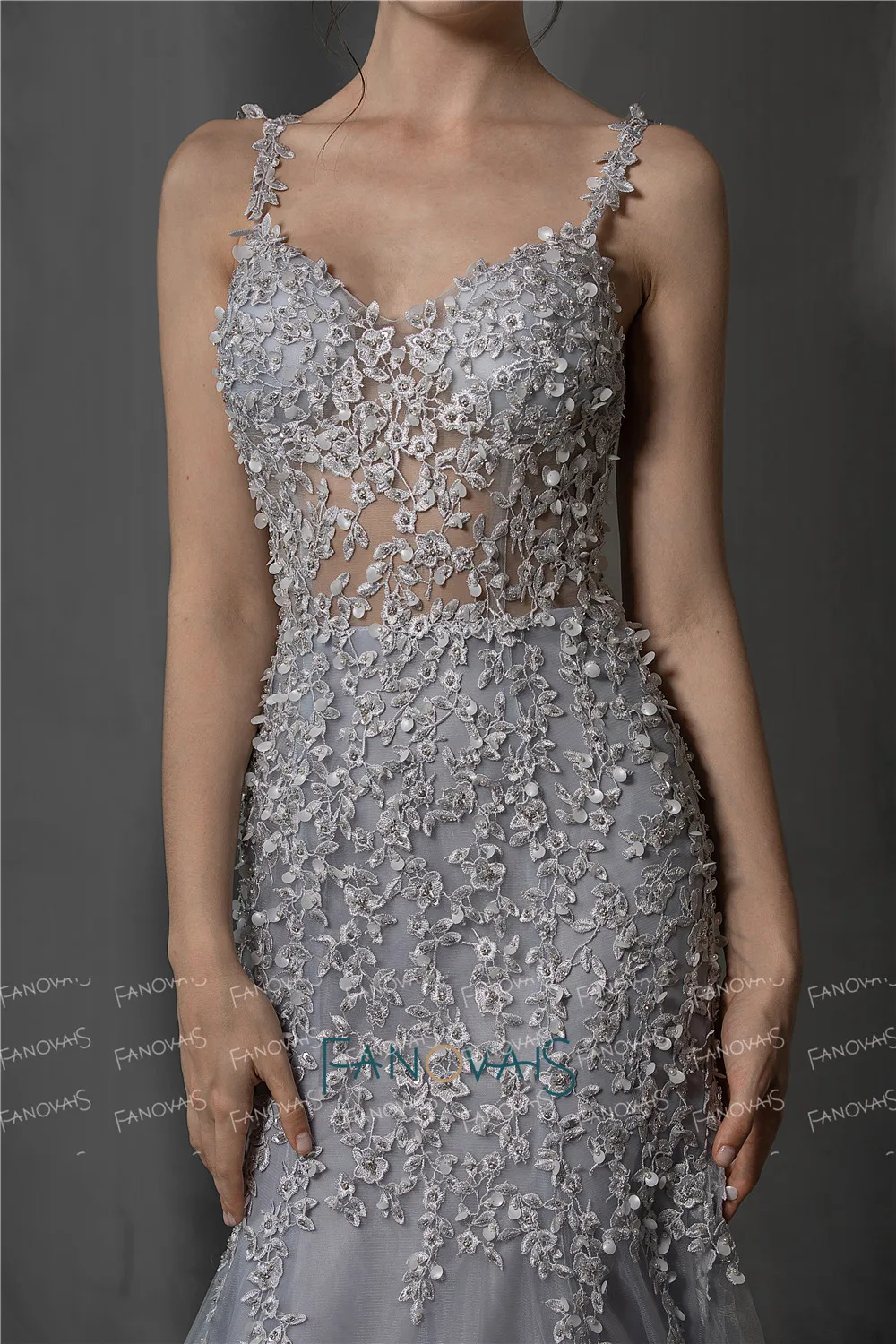 Женское вечернее платье-Русалка на бретельках элегантное платье для выпускного