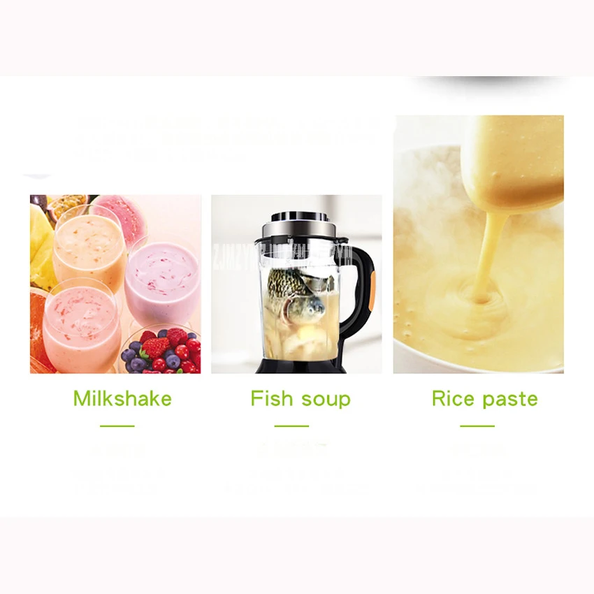 

220V/50hz AUX-PB936 broken wall machine multi-function heating 2L Capacity home automatic soy milk mixer 2200W Food Mixers