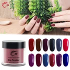 TP 28 г 1 унция погружная пудра для ногтей серия темных и прохладных цветов без лампы сухая натуральная не пожелтевающая французская акриловая погружная пудра Декор