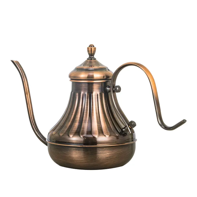 420 мл/650 мл кофейник из нержавеющей стали залейте капельный чайник с длинным