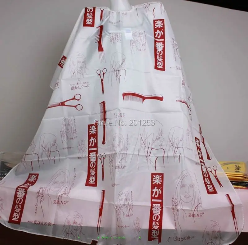 Ножницы гребень с принтом для стрижки волос водонепроницаемая ткань