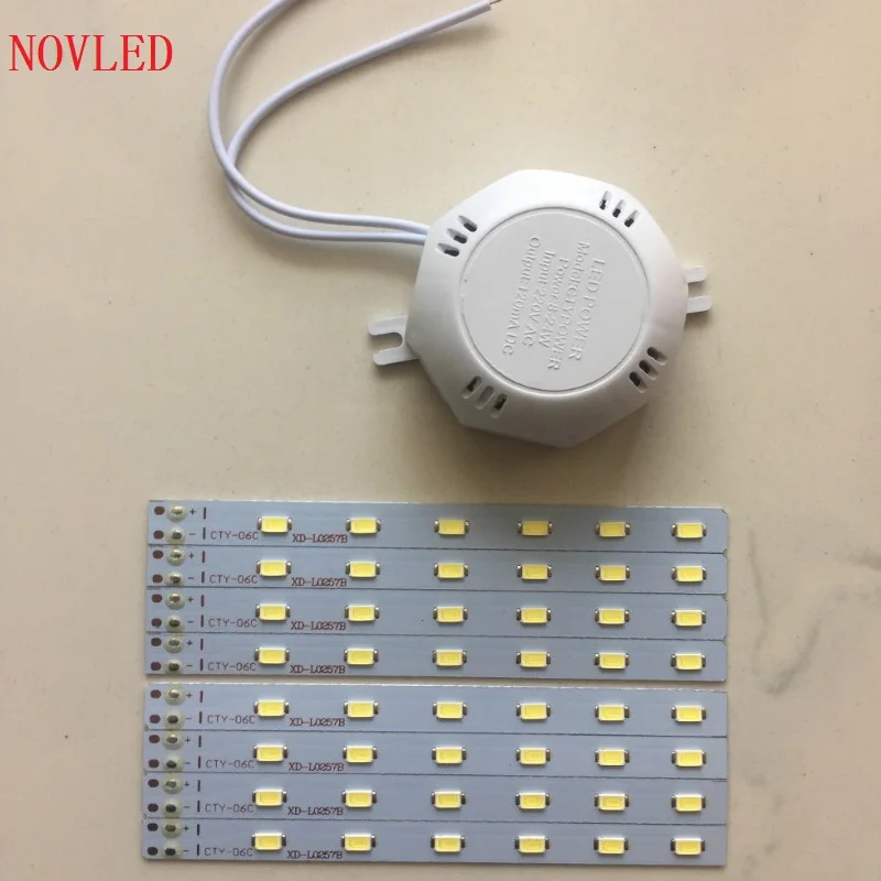 Светодио дный Светодиодная доска 220 светодио лампа потолочная 5730SMD 12 Вт/16 Вт/Вт 24