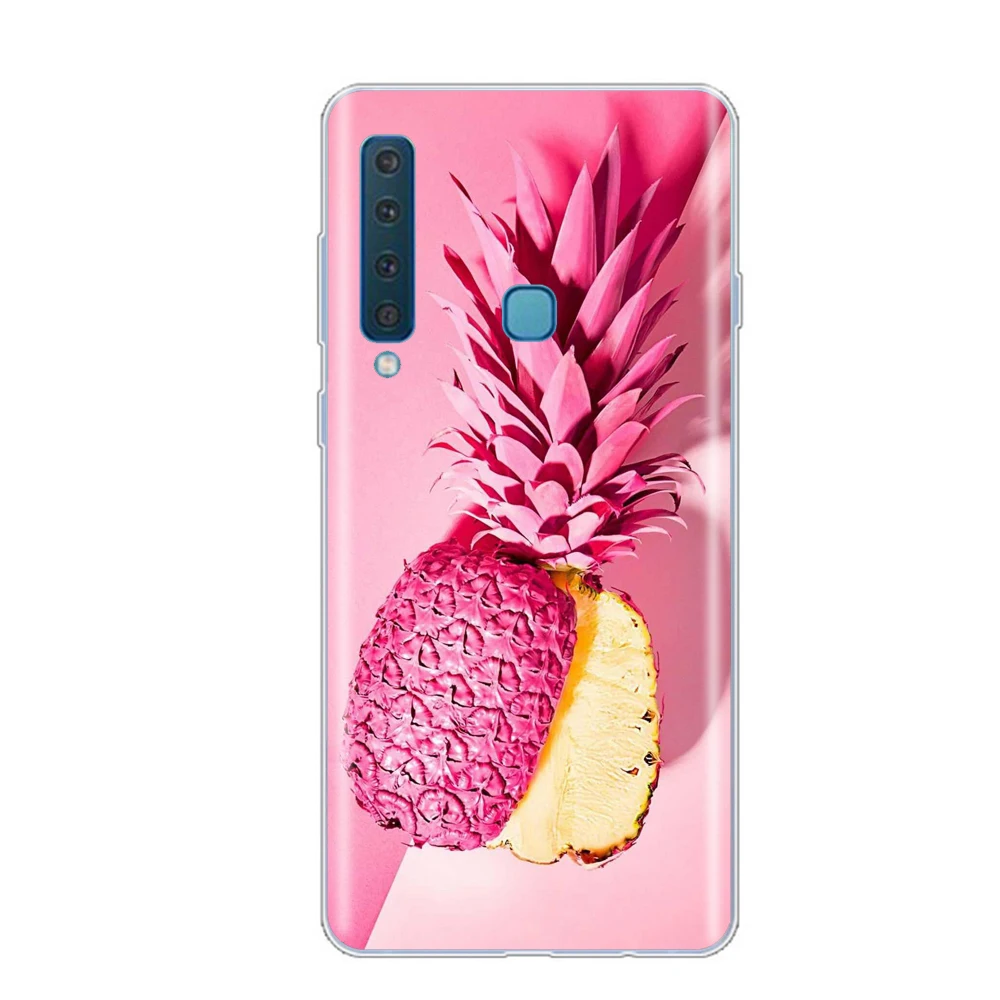Fundas для samsung Galaxy A9 2018 чехол задняя крышка силиконовый мягкий ТПУ телефона Чехол