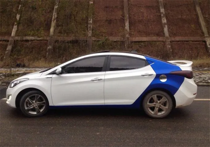Спойлер для Hyundai Elantra заднее крыло из АБС пластика грунтовой цвет задний спойлер B