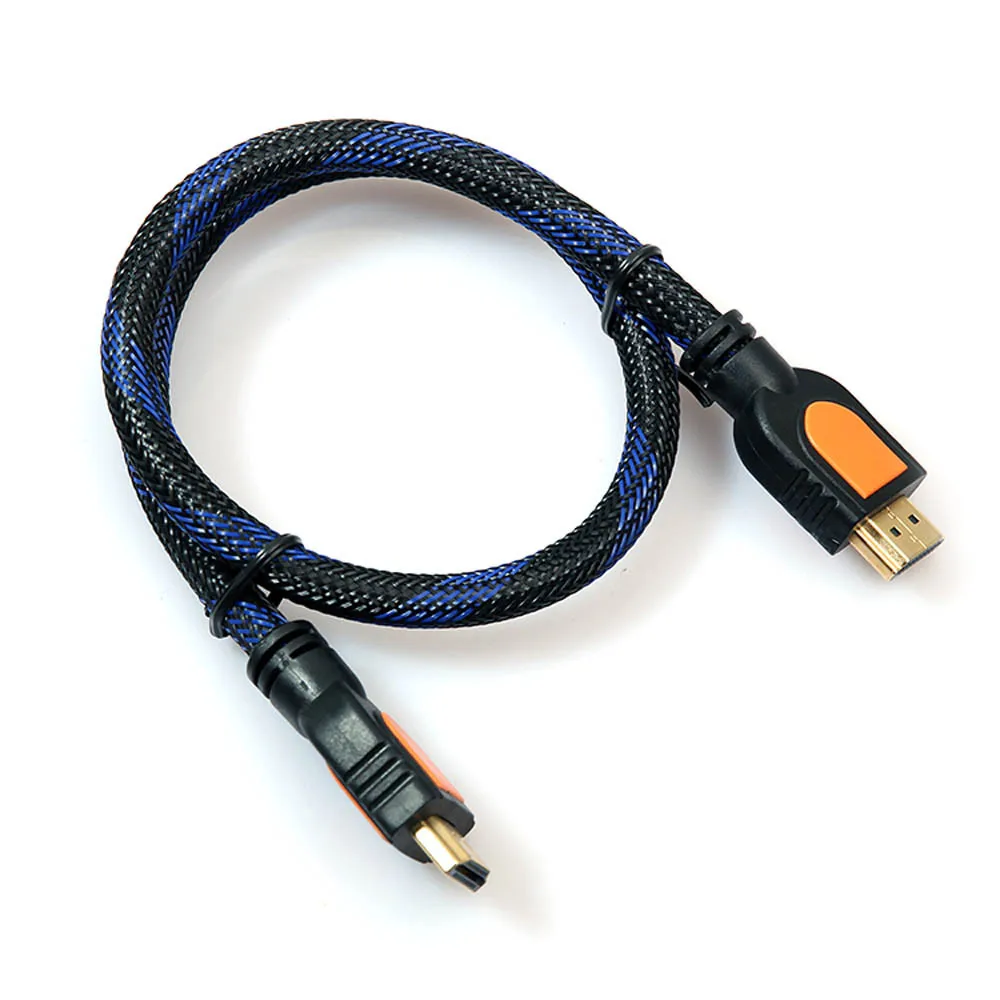 EPULA HDMI кабель Высокое качество 24K позолоченный черный высокоскоростной с Ethernet 1 4 V