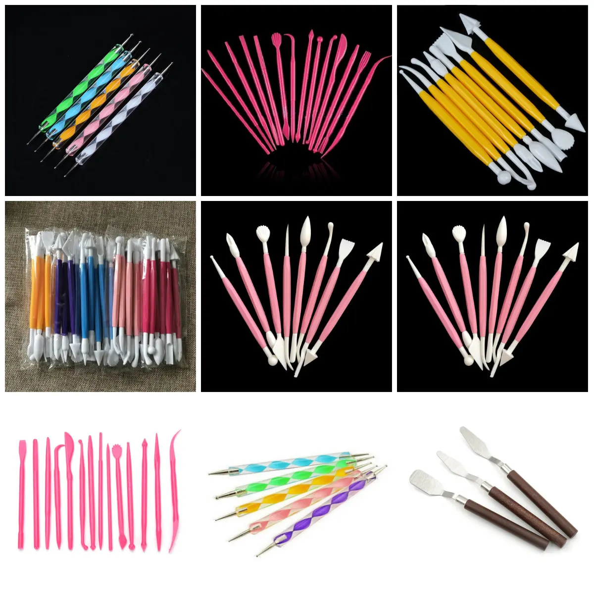 3 14 шт. моделирующая Полимерная глина|Инструменты для изготовления керамики| |