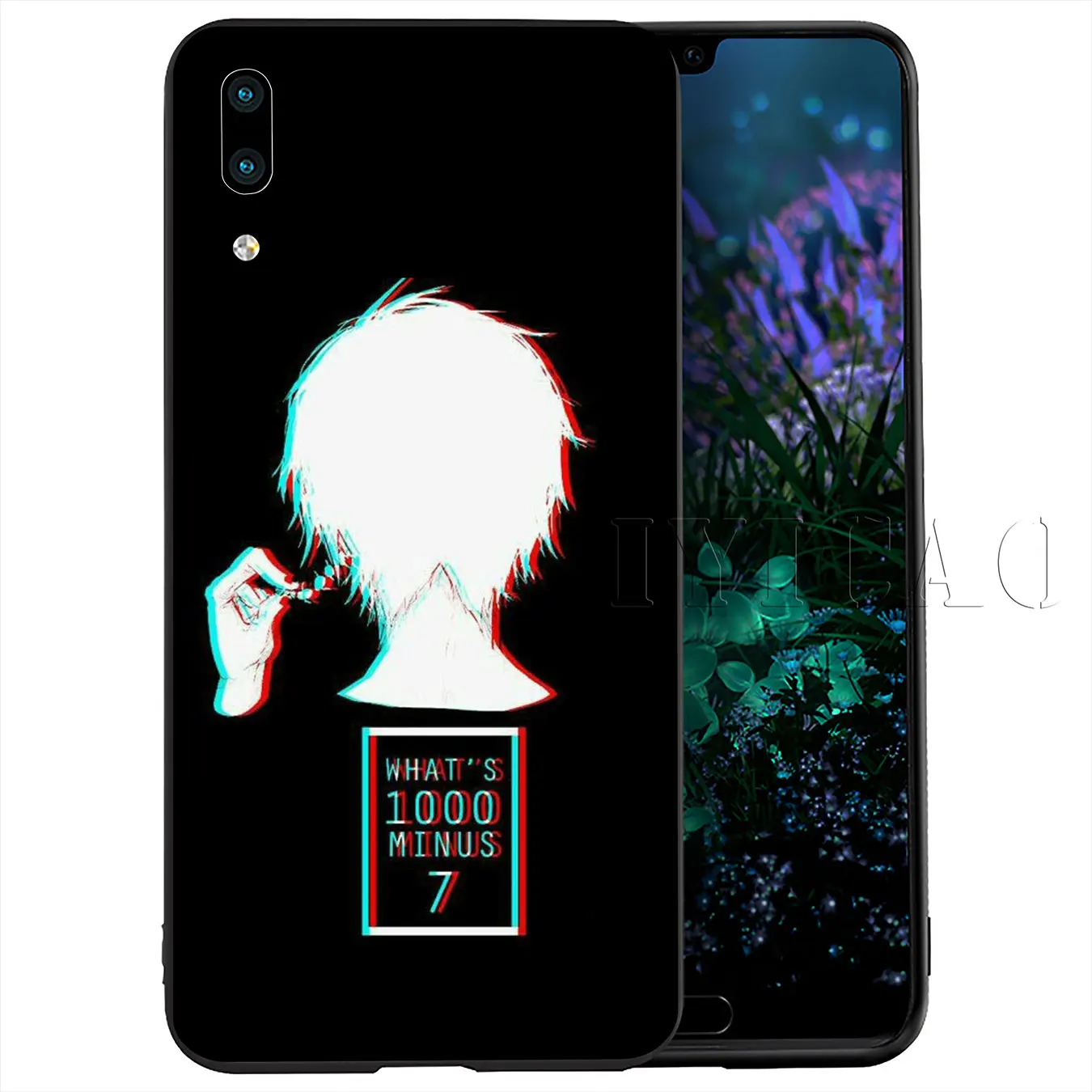 IYICAO Tokyo Ghouls Мягкий силиконовый чехол для телефона Huawei Y9 Y7 Y6 Prime 2019 Honor 20 8C 8X 8 9 9X 10 Lite