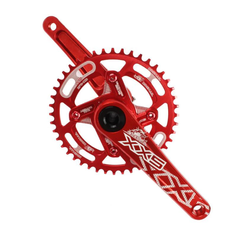 4 Болт велосипед MTB велосипедная Звездочка 44/46/48/50/52 T горный система велосипеда Круглая цепочка кольцо 104BCD передняя Звездочка