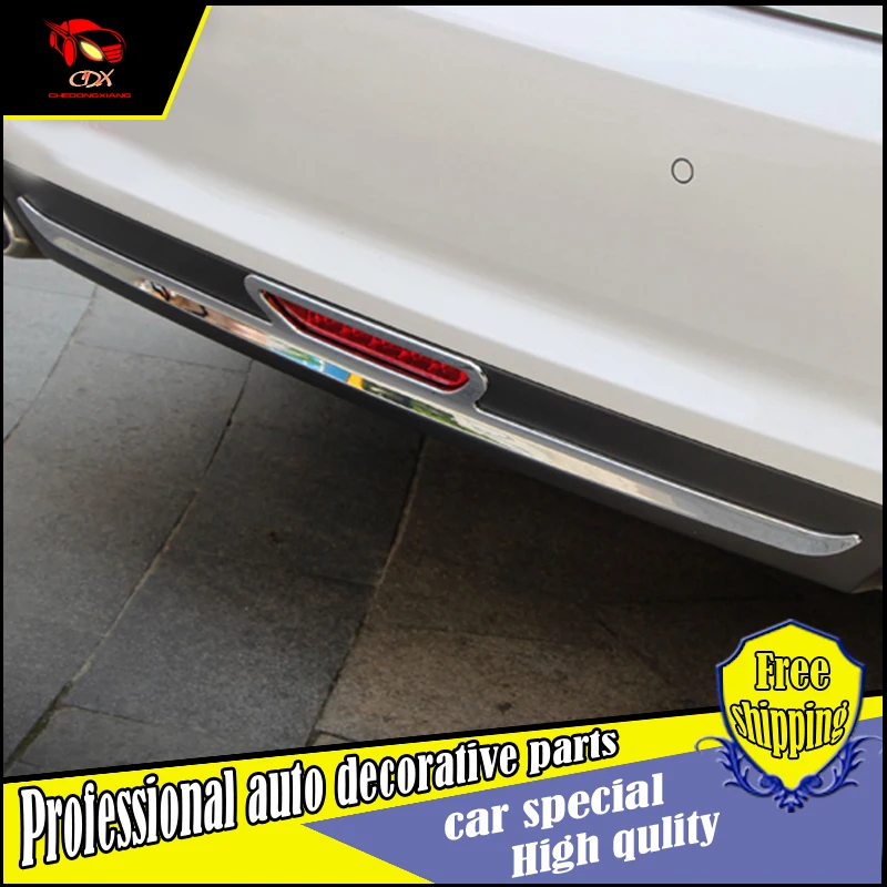 1PCS/SET car styling Rear Bumper Bottom Diffuser Foglight Lamp cover Trim Fit For Hyundai Sonata LF 2015 2016 rear bumper trim | Автомобили