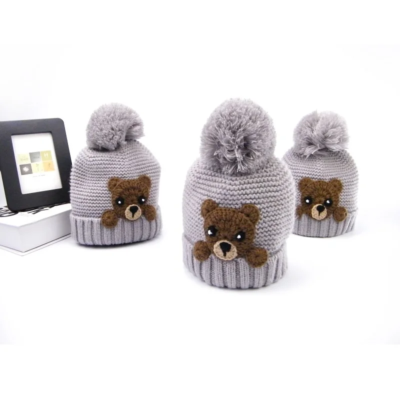 2 шт./компл. детские зимние шапки для мальчиков и девочек | Детская одежда обувь