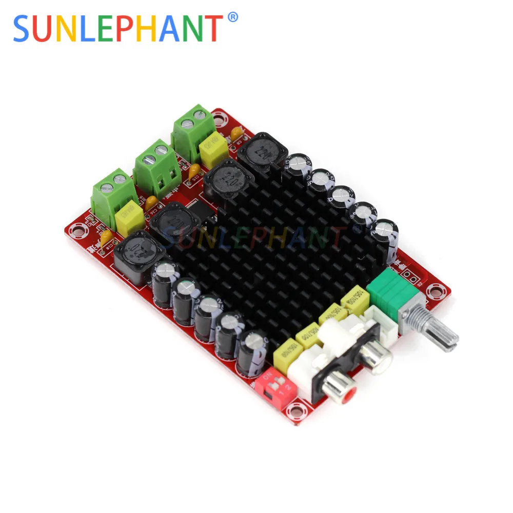 TDA7498 DC 14 34 в Плата усилителя класса D 2X100W двухканальная плата