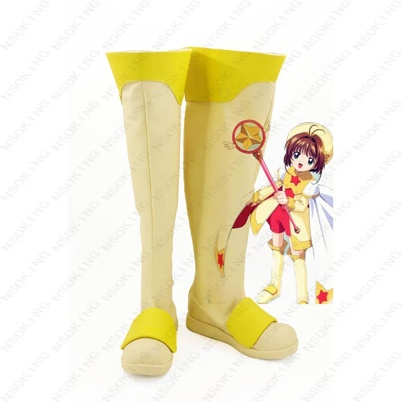

Anime shose Card Captor Sakura KINOMOTO SAKURA Cosplay Boots