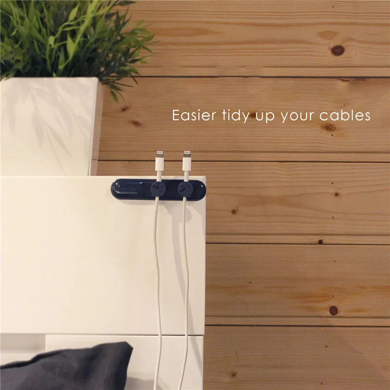 Магнитный зажим для кабеля устройство зарядки Usb держатель автомобильного