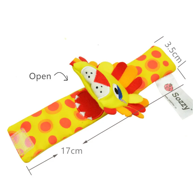 1 пара детские погремушки с кольцом 0 м +|baby wrist rattle|wrist rattleplush rattle |