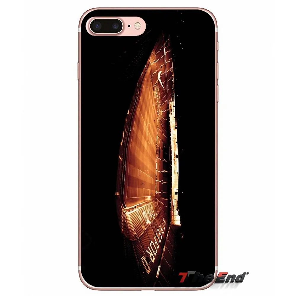 Для iPhone X 4 4S 5 5S 5C SE 6 6S 7 8 Plus Samsung Galaxy J1 J3 J5 J7 A3 A5 2016 2017 Манчестер старый Траффорд
