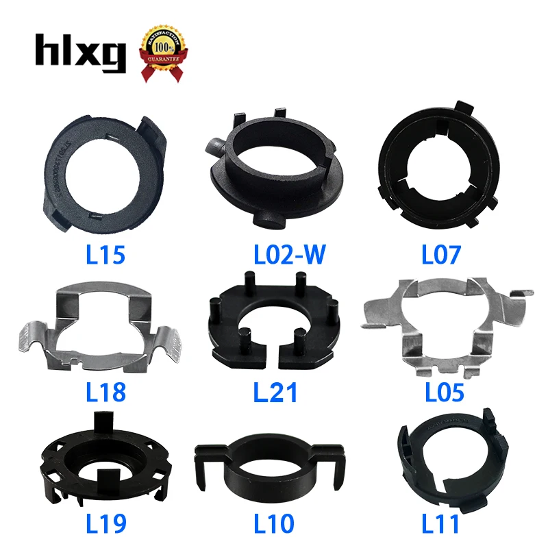 1 пара H7 светодиодный адаптер для фар держатель лампы гнездо VW BMW Benz Audi A3 A4L A6L