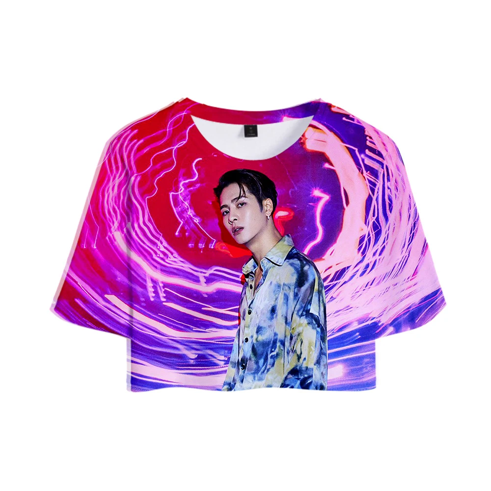 LUCKYFRIDAYF Объёмный рисунок (3D принт) KPOP GOT7 WORLD TOUR держать волчки культур для девочек