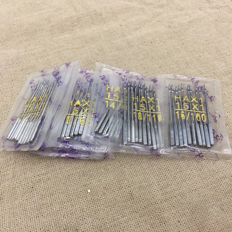 Швейная машина HAX1 100 шт. Смешанная упаковка домашняя швейная игла для Brother Butterfly