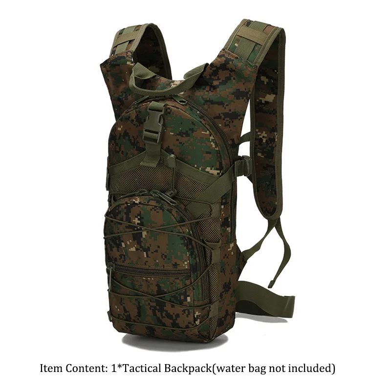 Jungle Digital 800D Оксфорд 15л тактический рюкзак армейский Военный походный велосипедный рюкзак для спорта на открытом воздухе Велоспорт альпинистская тактическая сумка - Цвет: Jungle Digital