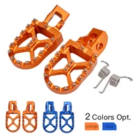 footrest footpeg foot pegs rests pedal for ktm sx sxf exc excf xc xcf xcw for husqvarna 85 125 150 200 250 300 350 400 450 530