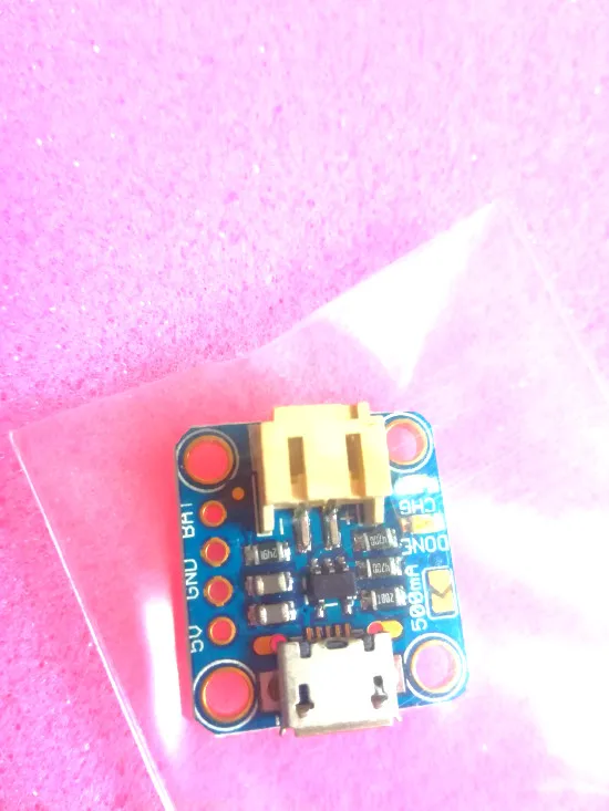 Модуль dafruit для зарядного устройства Micro Lipo Spot 1904 LiPo/LiIon Batt с разъемом MicroUSB