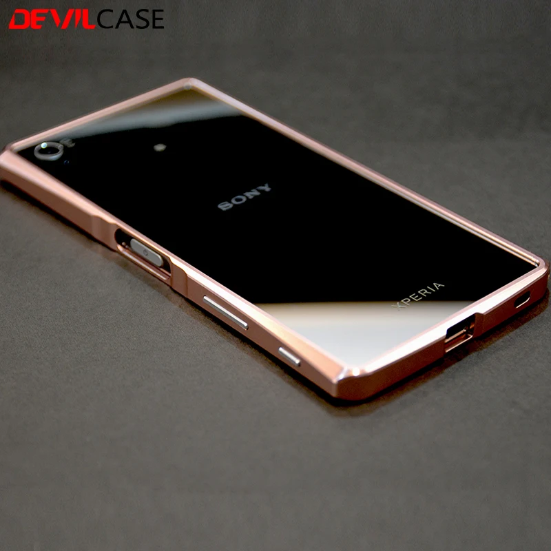 DEVILCASE для SONY XPERIA Z5 Premium 5 дюймовый бампер из алюминиевого сплава или Защитная