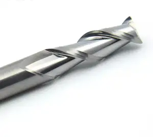 2 фрезы с плоскими твердосплавными концевыми фрезами, инструмент для шлифовки инструментов из алюминиевого или алюминиевого сплава с ЧПУ, фрезерные инструменты