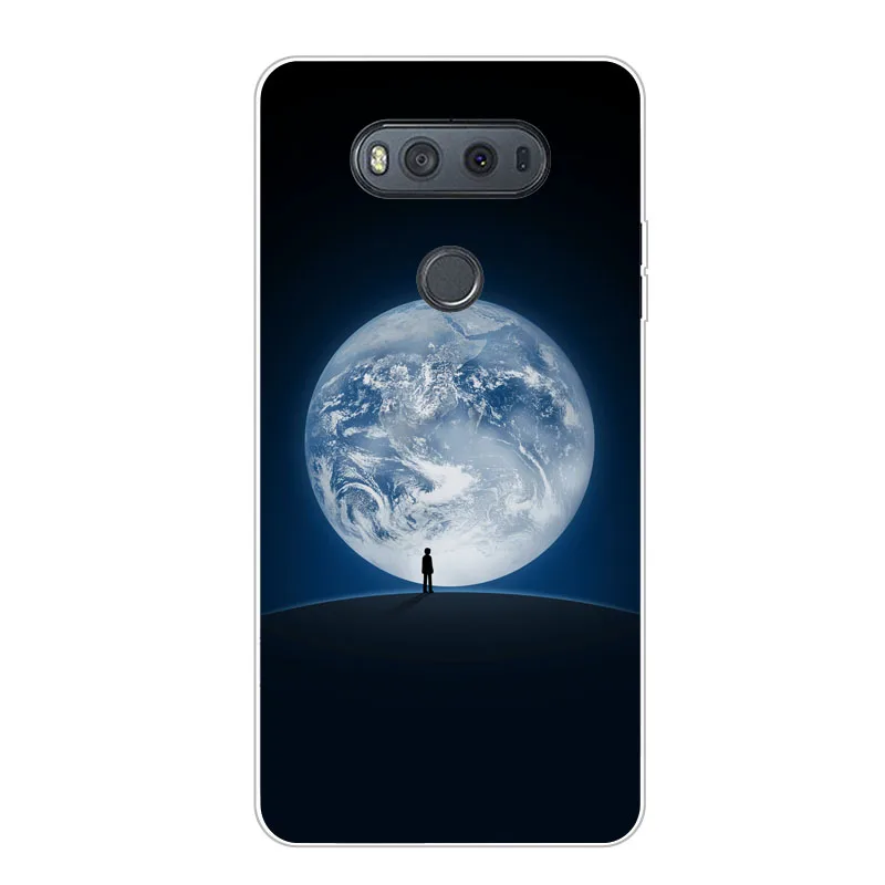 Чехол для LG v20, силиконовая Мягкая задняя крышка из ТПУ с космическим пейзажем для LG v20, защитный чехол для телефона s shell