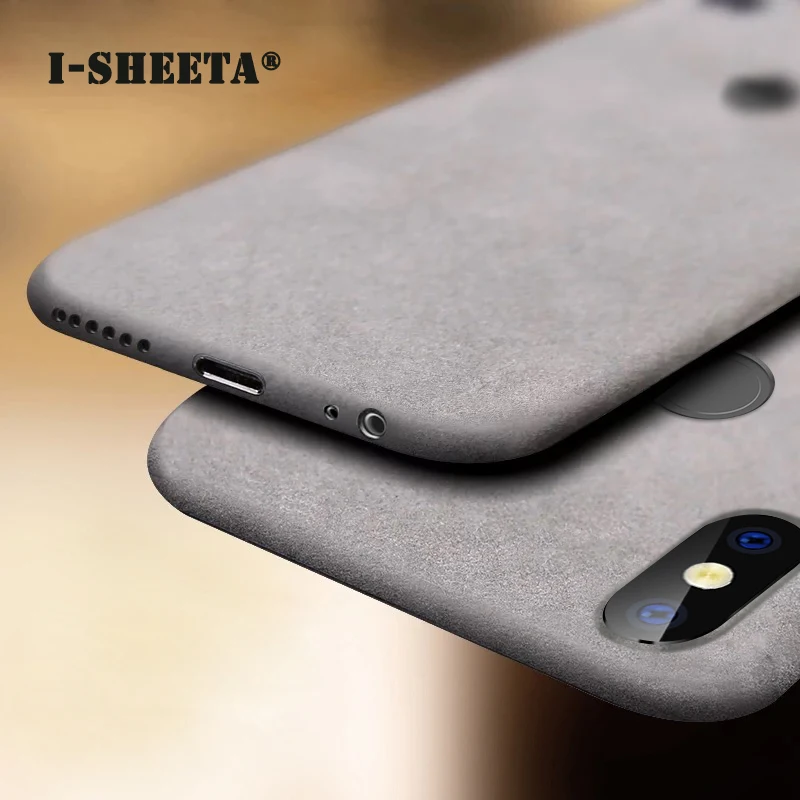 Для Xiaomi Redmi Note 5 глобальная версия тонкий мягкий матовый чехол из песчаника для Pro