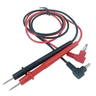 Универсальный измерительный щуп ALLSOME, штырьковый наконечник для цифрового мультиметра, Наконечник иглы, многометровый тестовый щуп, провод, ручка, кабель 10A