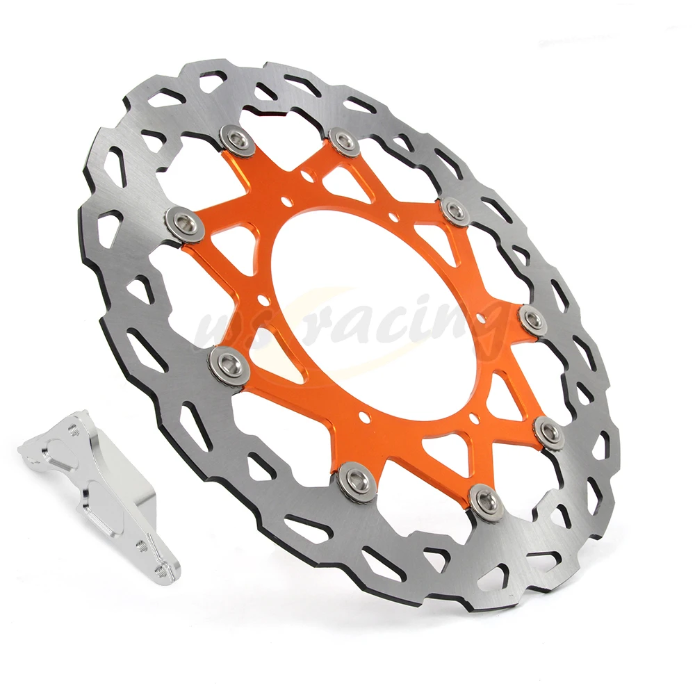 

320MM Front Floating Brake Disc Bracket Adapter For KTM XCFW SX XC SXF EXC XCF XCW 125 144 150 200 250 300 350 400 450 505 530