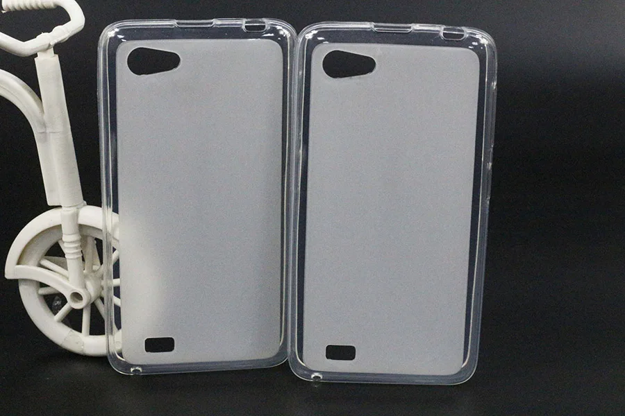 Fashion Clear Soft Case For FLY FS405 Stratus 4 Cases Black White Tpu Cover Sheer 4.0 Inch | Мобильные телефоны и