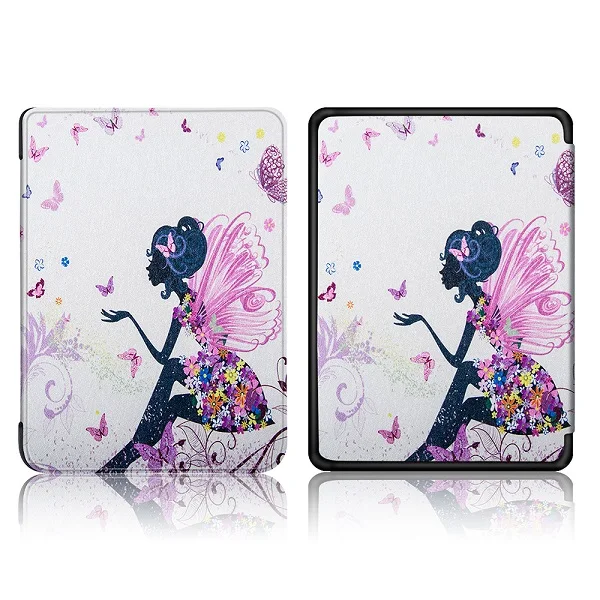NK10 SY JLNH Folio PU кожаный чехол для Amazon All-new Kindle для Kindle 10th электронная книга чехол Магнит крышка+ Защитная пленка для экрана - Цвет: NK10 SY JLNH