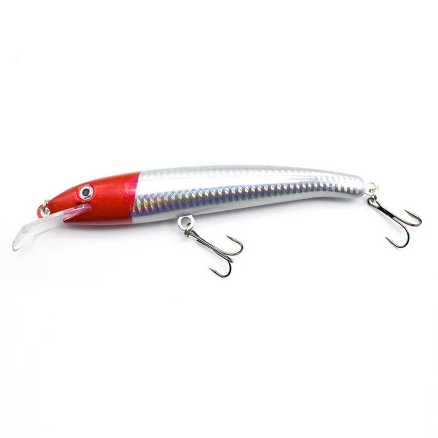 18cm26gMinnow приманка для рыбной ловли лазерная жесткая 3D рыбные воблеры с глазами