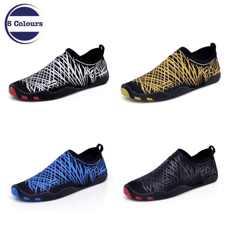 Новая летняя пара пляж быстросохнущая для носки Босиком тонкие уход обувь