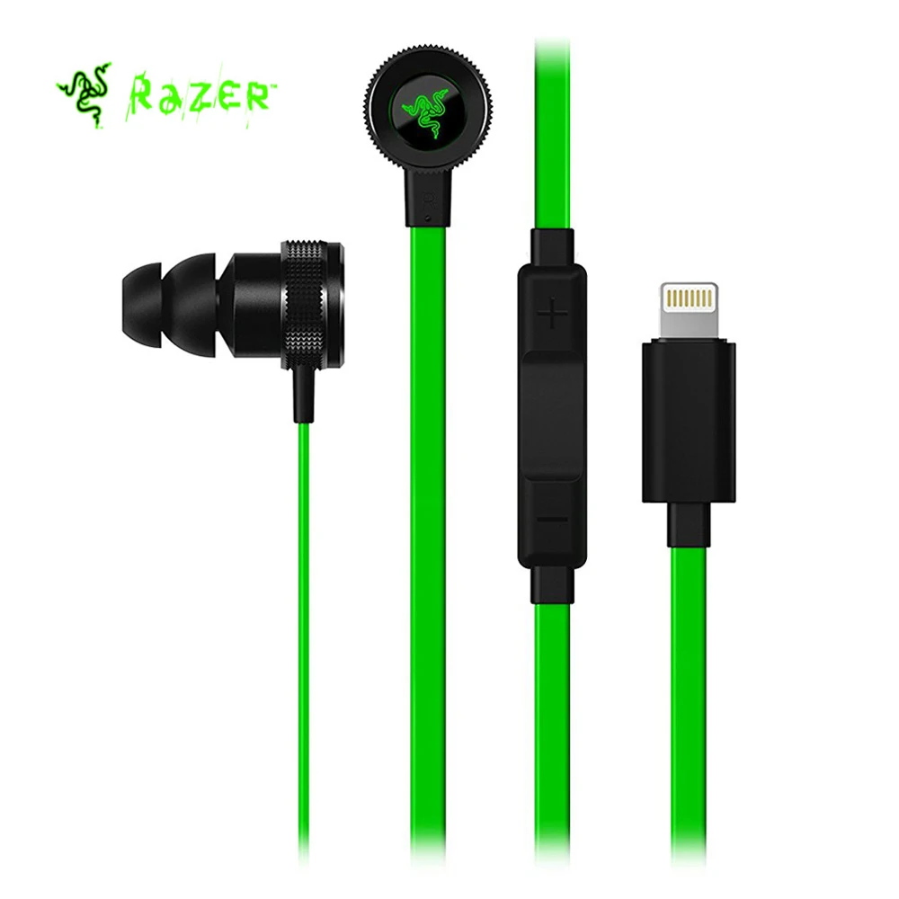 Оригинальные наушники Razer Hammerhead iOS In ear с встроенным пультом дистанционного