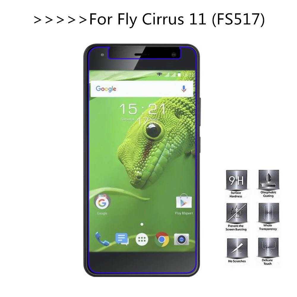2.5D 0 26 мм 9H премиум закаленное стекло для Fly Cirrus 11 FS517 защитная пленка экрана |