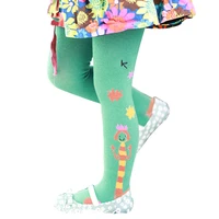 1 7t cute children tights for girls cotton girls design tights kids spring pantyhose baby girl stockings childrens clothing