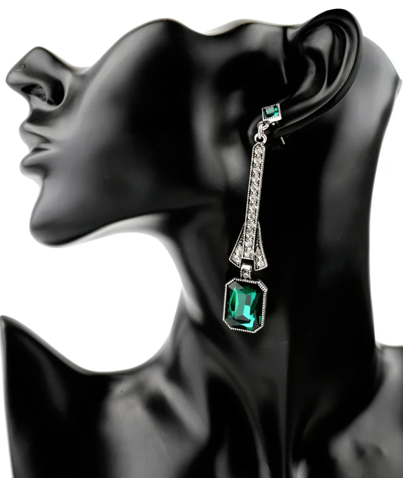 Оптовая цена Новое поступление серьги гвоздики Стразы Модные Серьги серебряного