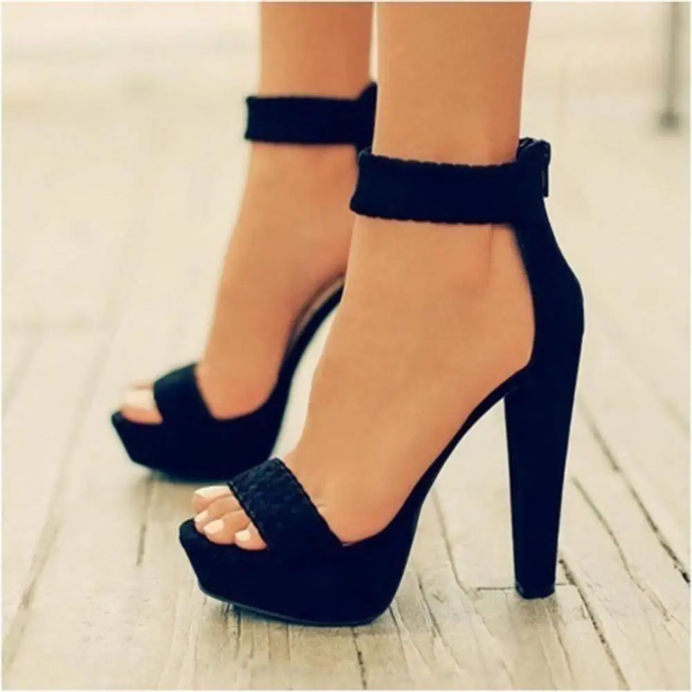 Г., новые женские босоножки летние туфли на платформе из искусственной кожи на высоком каблуке женские пикантные вечерние сандалии-гладиаторы с открытым носком и вязаным плетением