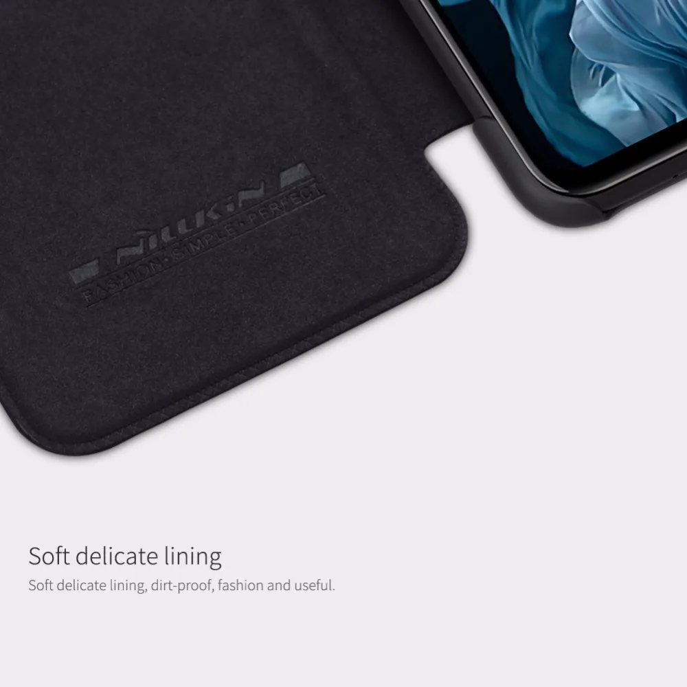Чехол для huawei Honor 20 Pro, чехол Nillkin QIN, откидная крышка, карман для карт, кожаный чехол для huawei Honor 20