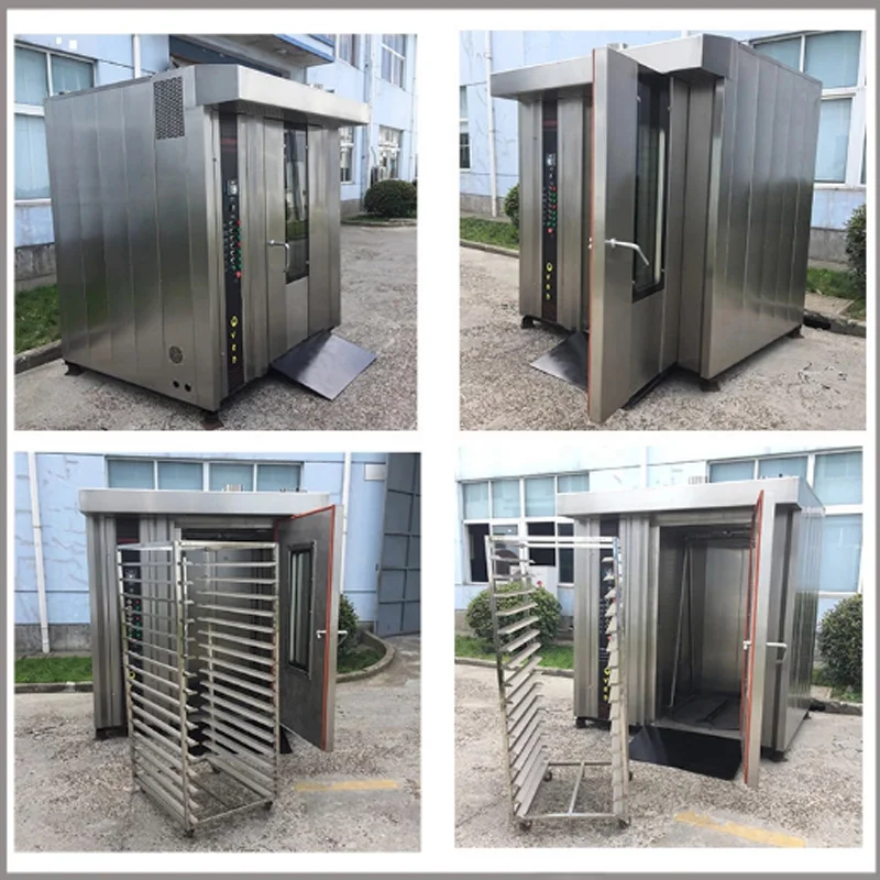 32-пластинчатая печь с горячим воздухом роторная духовка для сладкого картофеля