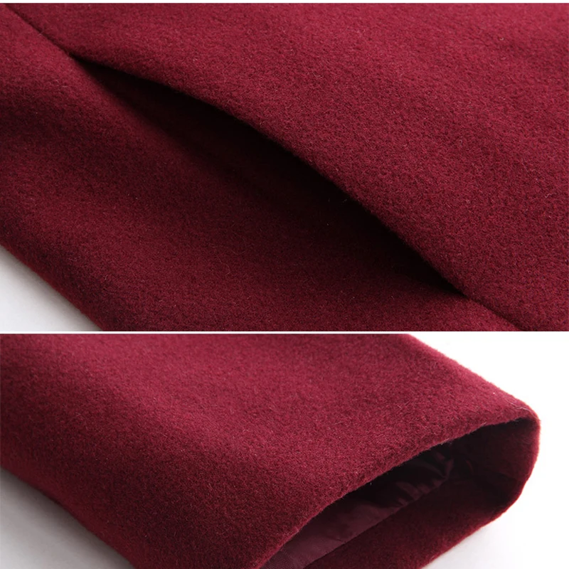 Зимнее пальто Для женщин шерсть s зима Куртки и Пальто для будущих мам длинные