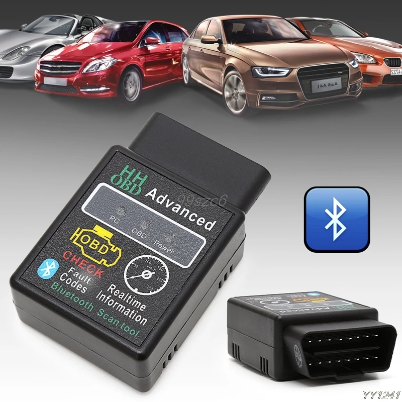 Диагностический сканер ELM327 V2.1 OBD 2 OBD-II автомобильный Bluetooth-интерфейс инструменты
