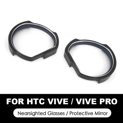 Очки для близорукости/очки для близорукости/Плоские линзы защищают VR-объектив для HTC Gafas VR VIVE / VIVE PRO гарнитура виртуальной реальности