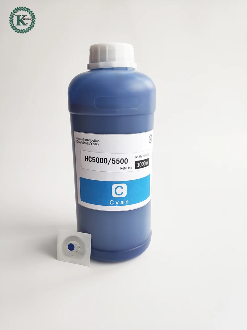 Сменные чернила KREYOLY для HC5000/5500 K C M Y один комплект с чипом|Чернильные картриджи| |